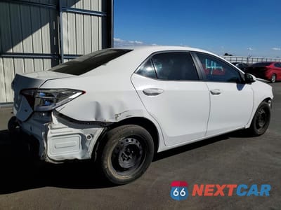 Trzecie zdjęcie samochodu z tyłu: 2016 TOYOTA COROLLA LE VIN:5YFBURHEXGP445881 - miniatura