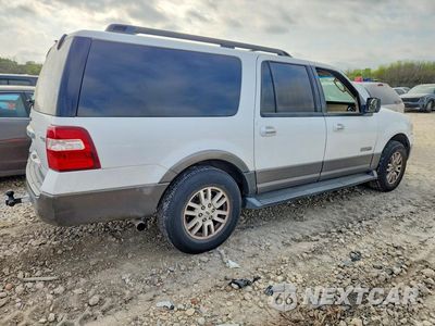 Trzecie zdjęcie samochodu z tyłu: 2007 FORD EXPEDITION EL XLT VIN:1FMFK15537LA41211 - miniatura