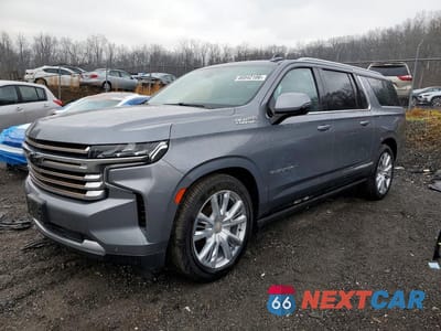 2022 CHEVROLET SUBURBAN K1500 HIGH COUNTRY 1GNSKGKL0NR109913 - główne zdjęcie licytacji z USA - miniatura