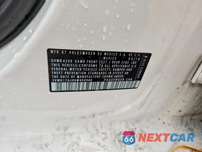 Zdjęcie 12 z 12 samochodu: 2016 VOLKSWAGEN JETTA SPORT VIN:3VWD17AJ0GM408940 - miniatura