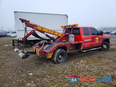 Piąte zdjęcie samochodu w środku: 2007 CHEVROLET SILVERADO TOW TRUCK VIN:1GBJC39DX7E153571 - miniatura