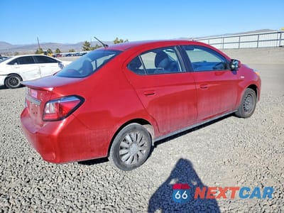Trzecie zdjęcie samochodu z tyłu: 2023 MITSUBISHI MIRAGE VIN:ML32FUFJ8PHF03680 - miniatura