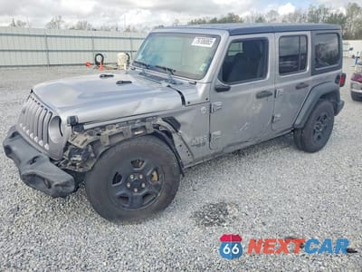 2018 JEEP WRANGLER UNLIMITED SPORT 1C4HJXDG2JW141294 - główne zdjęcie licytacji z USA - miniatura