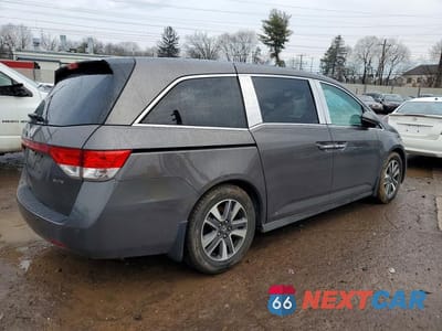 Trzecie zdjęcie samochodu z tyłu: 2015 HONDA ODYSSEY TOURING VIN:5FNRL5H9XFB064877 - miniatura