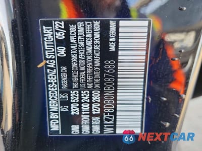 Zdjęcie 13 z 13 samochodu: 2022 MERCEDES-BENZ E 350 VIN:W1KZF8DB0NB087688 - miniatura