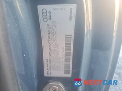 Zdjęcie 12 z 12 samochodu: 2008 AUDI A5 QUATTRO VIN:WAUDK78T78A040369 - miniatura