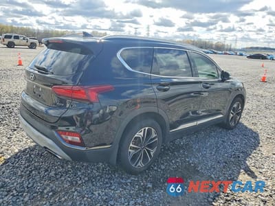 Trzecie zdjęcie samochodu z tyłu: 2019 HYUNDAI SANTA FE LIMITED 2.0T VIN:5NMS53AA7KH128001 - miniatura