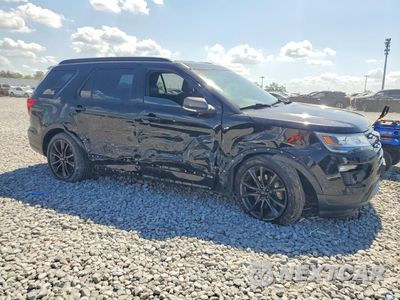 Czwarte zdjęcie samochodu z boku: 2018 FORD EXPLORER XLT VIN:1FM5K7D84JGA23956 - miniatura