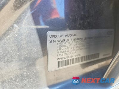 Zdjęcie 12 z 12 samochodu: 2014 AUDI S4 PREMIUM PLUS VIN:WAUBGAFL0EA124635 - miniatura