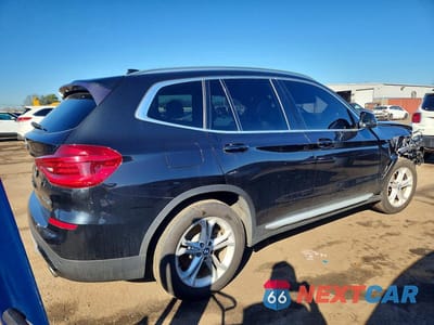 Trzecie zdjęcie samochodu z tyłu: 2019 BMW X3 XDRIVE30I VIN:5UXTR9C59KLP84919 - miniatura