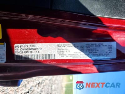 Zdjęcie 13 z 13 samochodu: 2021 JEEP WRANGLER UNLIMITED SPORT VIN:1C4HJXDGXMW715712 - miniatura