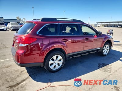 Trzecie zdjęcie samochodu z tyłu: 2012 SUBARU OUTBACK VIN:4S4BRBGC0C3228802 - miniatura