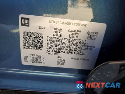Zdjęcie 12 z 12 samochodu: 2024 BUICK ENCORE GX SPORT TOURING VIN:KL4AMDSL8RB124035 - miniatura