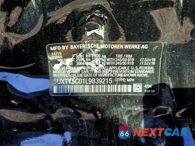 Zdjęcie 13 z 13 samochodu: 2020 BMW X3 XDRIVE30I VIN:5UXTY5C01L9B39215 - miniatura