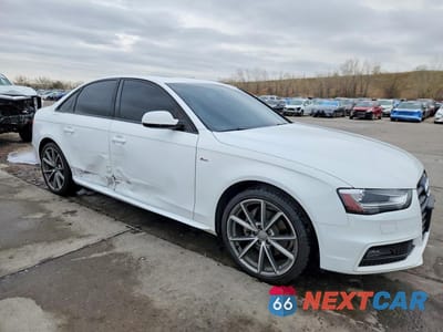 Czwarte zdjęcie samochodu z boku: 2016 AUDI A4 PREMIUM S-LINE VIN:WAUBFAFL3GN015407 - miniatura