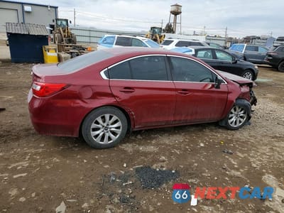 Trzecie zdjęcie samochodu z tyłu: 2017 SUBARU LEGACY 2.5I VIN:4S3BNAB60H3063448 - miniatura