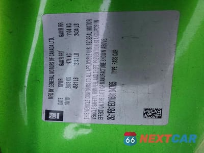 Zdjęcie 12 z 12 samochodu: 2011 CHEVROLET CAMARO LT VIN:2G1FB1ED1B9134765 - miniatura