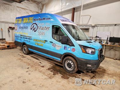 Czwarte zdjęcie samochodu z boku: 2024 FORD TRANSIT 350 UTILITY / SERVICE VAN VIN:1FTBW3XG8RKA17710 - miniatura
