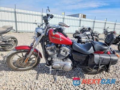 Trzecie zdjęcie samochodu z tyłu: 2004 HARLEY-DAVIDSON XL883 VIN:1HD4CAM144K401187 - miniatura