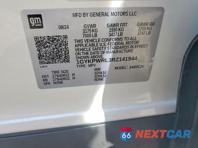 Zdjęcie 14 z 14 samochodu: 2024 CADILLAC LYRIQ SPORT VIN:1GYKPWRL3RZ141944 - miniatura