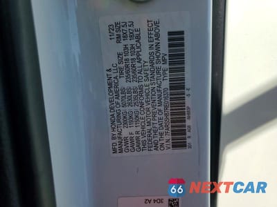 Zdjęcie 12 z 12 samochodu: 2024 HONDA CR-V SPORT-L VIN:7FARS5H87RE016370 - miniatura