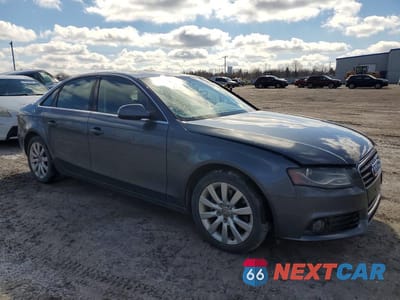 Czwarte zdjęcie samochodu z boku: 2012 AUDI A4 PREMIUM VIN:WAUBFAFL8CA088094 - miniatura