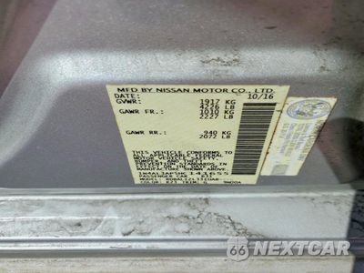 Zdjęcie 13 z 13 samochodu: 2017 NISSAN ALTIMA 2.5 SV VIN:1N4AL3AP5HC141655 - miniatura