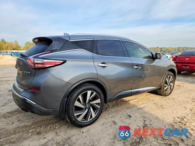 Trzecie zdjęcie samochodu z tyłu: 2017 NISSAN MURANO PLATINUM VIN:5N1AZ2MGXHN155288 - miniatura