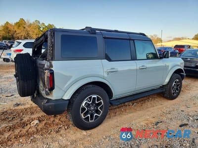 Trzecie zdjęcie samochodu z tyłu: 2024 FORD BRONCO OUTER BANKS VIN:1FMDE8BHXRLA92200 - miniatura