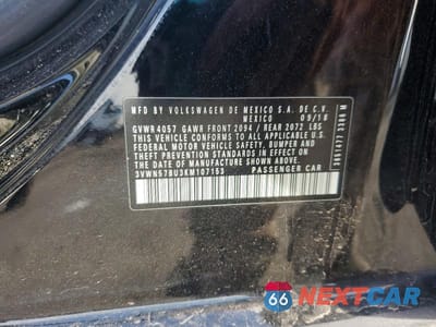 Zdjęcie 12 z 12 samochodu: 2019 VOLKSWAGEN JETTA S VIN:3VWN57BU3KM107153 - miniatura