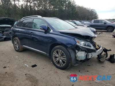 Czwarte zdjęcie samochodu z boku: 2013 LEXUS RX 350 BASE VIN:2T2ZK1BA7DC091613 - miniatura