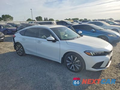 Czwarte zdjęcie samochodu z boku: 2024 HONDA CIVIC EXL VIN:19XFL1H76RE024106 - miniatura