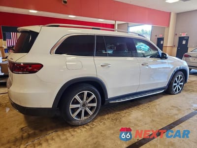 Trzecie zdjęcie samochodu z tyłu: 2020 MERCEDES-BENZ GLS 450 4MATIC VIN:4JGFF5KE1LA183689 - miniatura