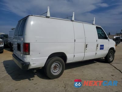 Trzecie zdjęcie samochodu z tyłu: 2001 FORD ECONOLINE E250 VAN VIN:1FTNE24LX1HB52393 - miniatura