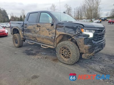 Czwarte zdjęcie samochodu z boku: 2024 CHEVROLET SILVERADO K1500 RST VIN:3GCUDEE82RG216538 - miniatura