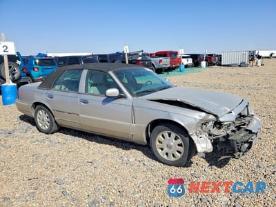 Czwarte zdjęcie samochodu z boku: 2004 MERCURY GRAND MARQUIS LS VIN:2MEFM75W54X641459 - miniatura