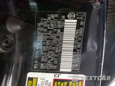 Zdjęcie 12 z 12 samochodu: 2012 TOYOTA COROLLA LE VIN:2T1BU4EE9CC898200 - miniatura