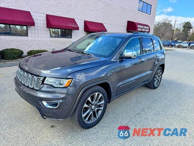 Drugie zdjęcie samochodu z przodu: 2018 JEEP GRAND CHEROKEE OVERLAND VIN:1C4RJFCGXJC309927 - miniatura