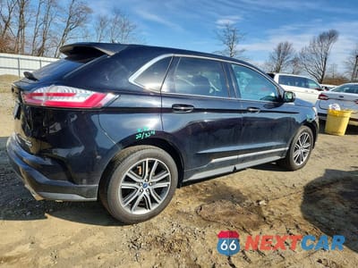 Trzecie zdjęcie samochodu z tyłu: 2019 FORD EDGE TITANIUM VIN:2FMPK4K92KBB44691 - miniatura