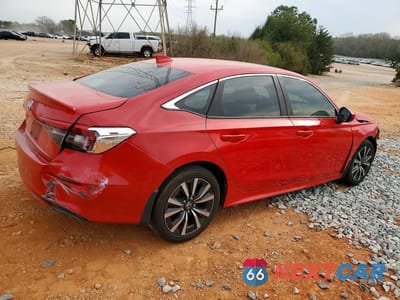Trzecie zdjęcie samochodu z tyłu: 2022 HONDA CIVIC VIN:2HGFE1F76NH302564 - miniatura