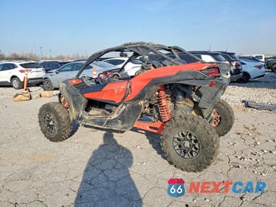 Trzecie zdjęcie samochodu z tyłu: 2021 CAN-AM MAVERICK X3 UTILITY VEHICLE VIN:3JBVGAY48MK002109 - miniatura