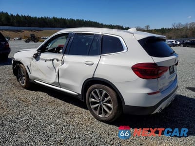 Drugie zdjęcie samochodu z przodu: 2019 BMW X3 SDRIVE30I VIN:5UXTR7C5XKLF30160 - miniatura