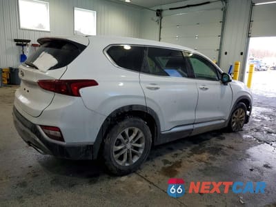 Trzecie zdjęcie samochodu z tyłu: 2020 HYUNDAI SANTA FE SEL VIN:5NMS33AD3LH153060 - miniatura