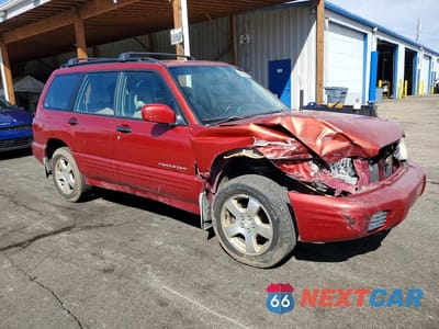 Czwarte zdjęcie samochodu z boku: 2002 SUBARU FORESTER S VIN:JF1SF65682H716307 - miniatura