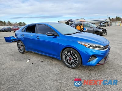 Czwarte zdjęcie samochodu z boku: 2022 KIA FORTE GT VIN:3KPF44AC9NE443910 - miniatura