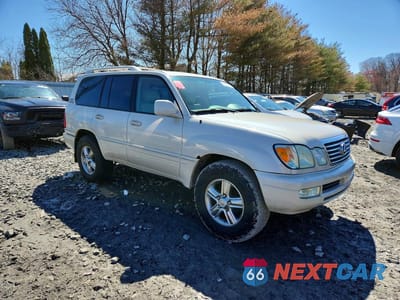 Czwarte zdjęcie samochodu z boku: 2006 LEXUS LX 470 BASE VIN:JTJHT00W064018656 - miniatura