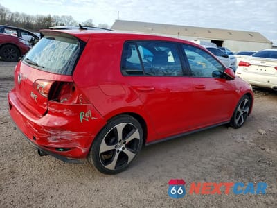Trzecie zdjęcie samochodu z tyłu: 2016 VOLKSWAGEN GTI S VIN:3VW5T7AU1GM069176 - miniatura