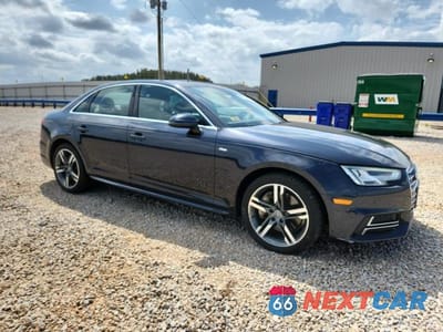 Czwarte zdjęcie samochodu z boku: 2018 AUDI A4 PREMIUM PLUS VIN:WAUENAF47JN003311 - miniatura