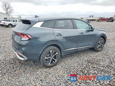 Trzecie zdjęcie samochodu z tyłu: 2023 KIA SPORTAGE HYBRID EX VIN:KNDPVCAG4P7103095 - miniatura