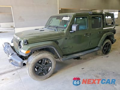2021 JEEP WRANGLER UNLIMITED SAHARA 1C4HJXEN3MW615982 - główne zdjęcie licytacji z USA - miniatura